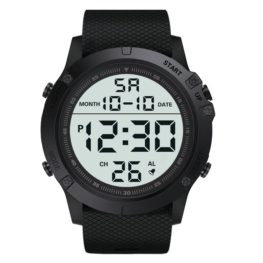Waterproof Digital Sports Watch Military Tactical LED Backlight Wristwatch Men Secondary image